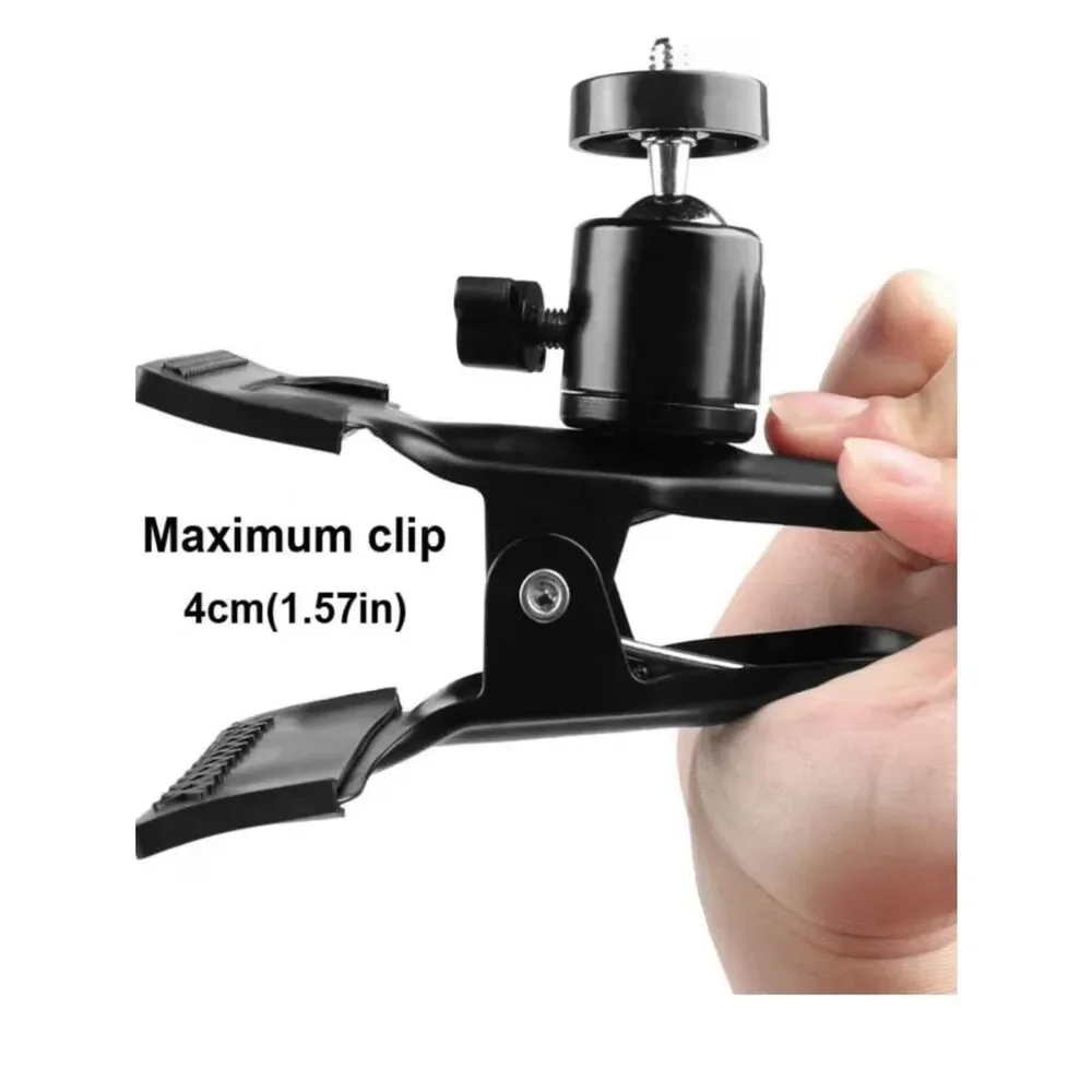 Adjustable Black Clip Phone Mount